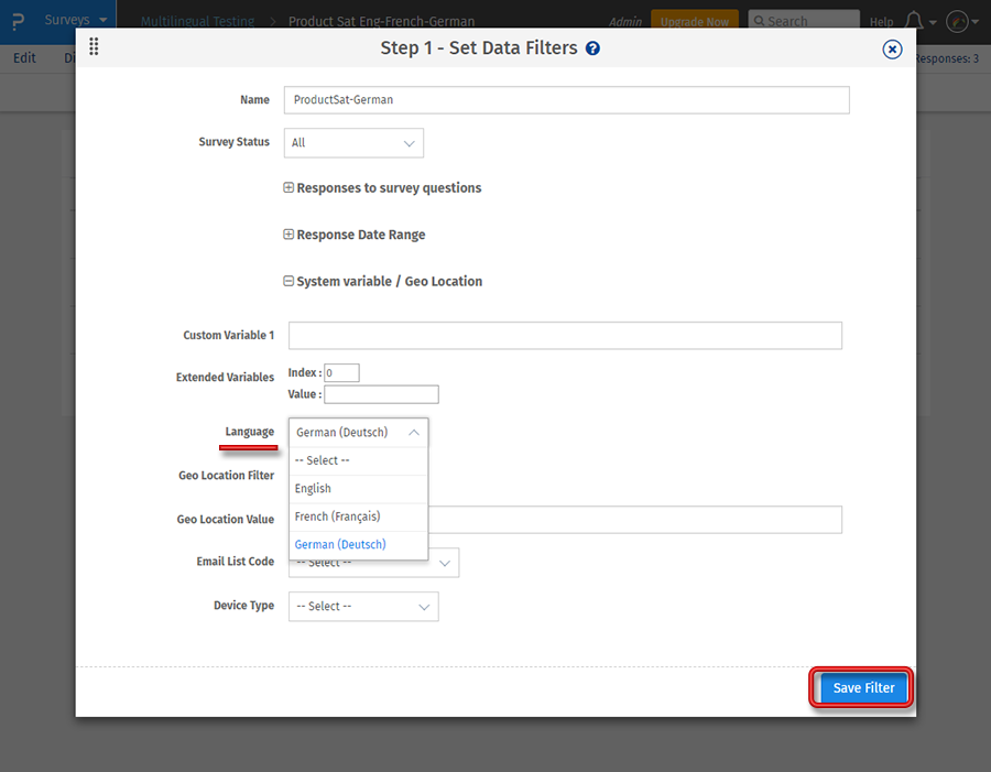 Survey Software Help Image