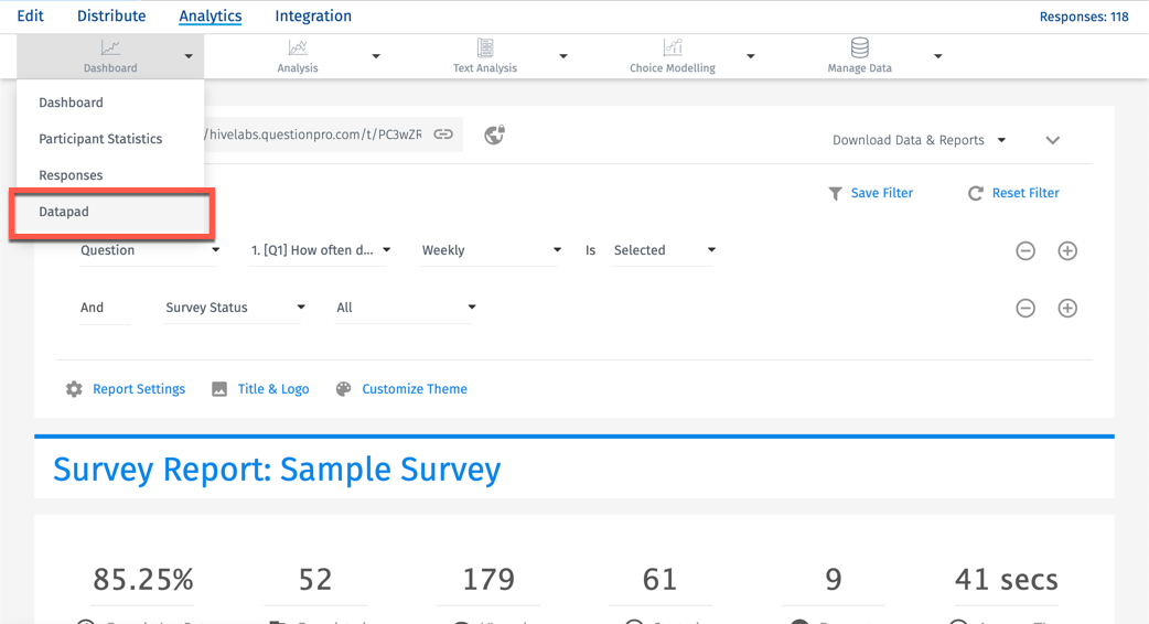 Survey Software Help Image