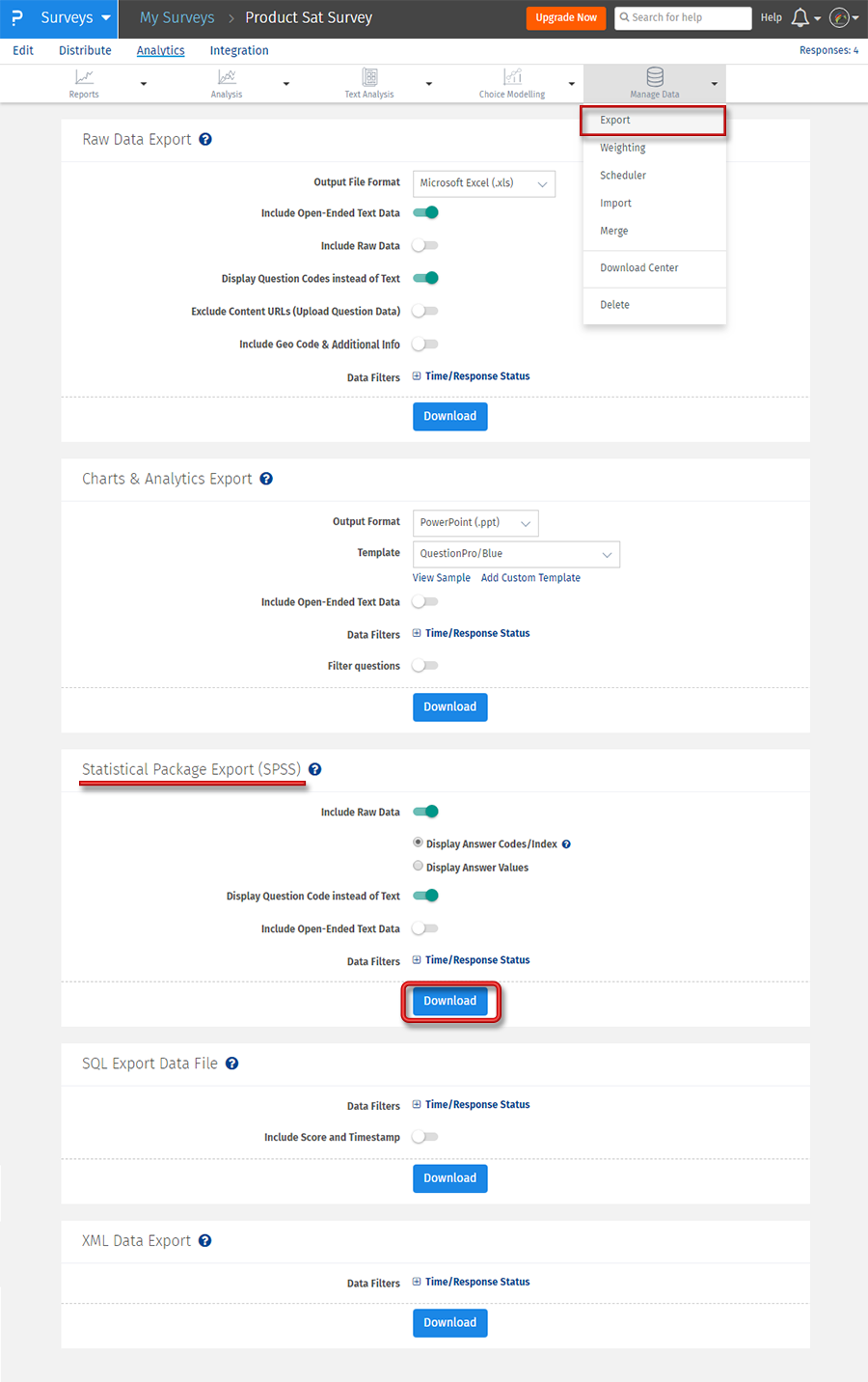 Survey Software Help Image
